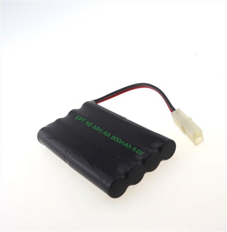 9.6V 800mAh AA 5號玩具車鎳氫電池 9.6V 800mAh AA 5號玩具車鎳氫電池